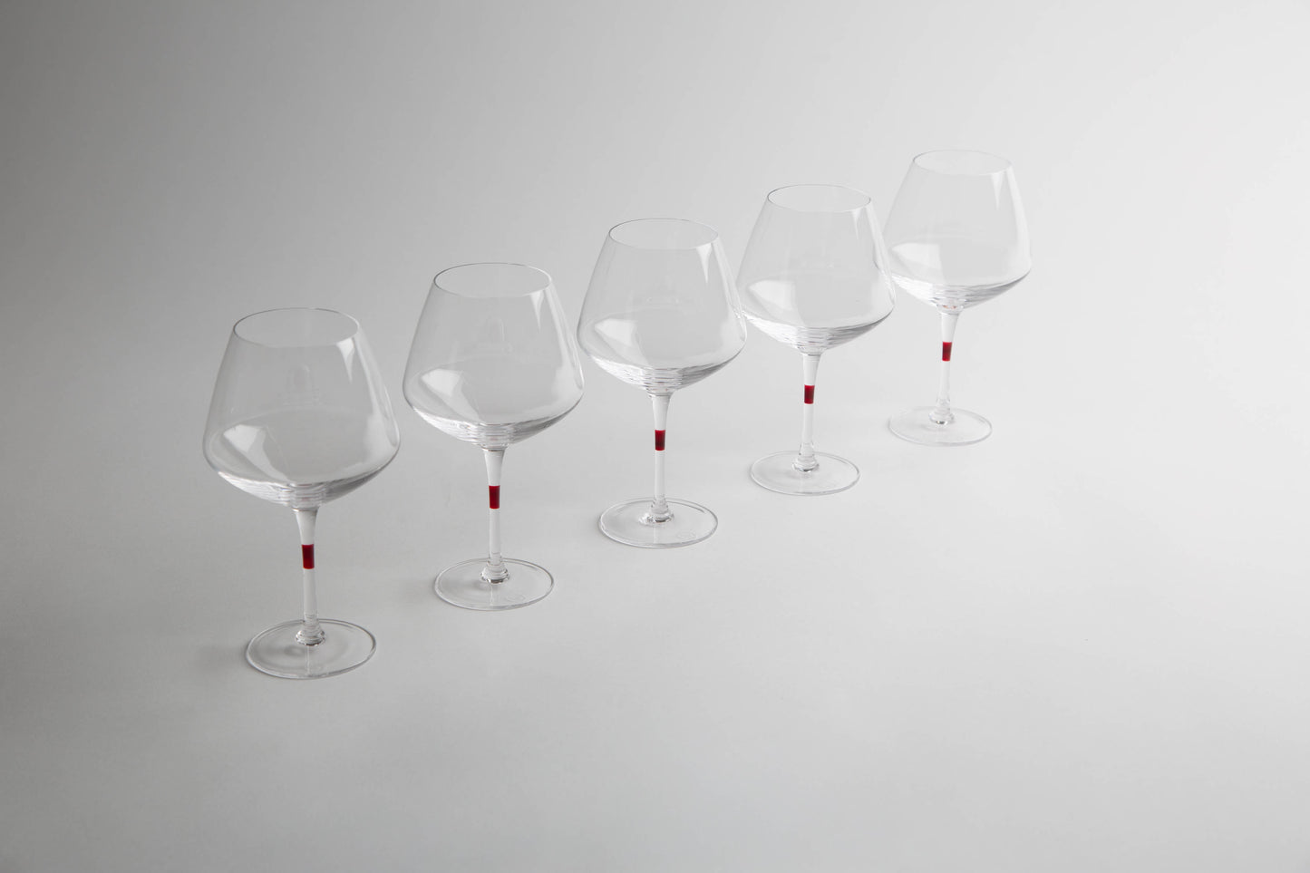 Red Stem Wine Glass Wholesale